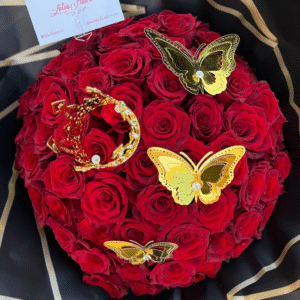 Bouquet Romantic - A Bouquet of 50 red roses